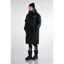 PIT COAT - Black/Blue