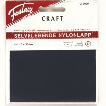 SELVKLEBENDE NYLONLAPP SORT