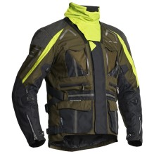 Lindstrands Textiljacka Oman Svart/Kiwi