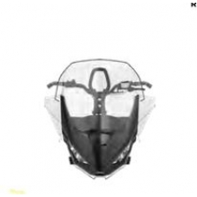 EXTRA HIGH WINDSHIELD W. DEFLECTORS
