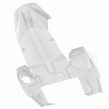 Skidplate white