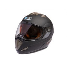 360 Modularhjelm - MATT SORT