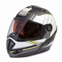 360 Modularhjelm - XHT Grå/Gul