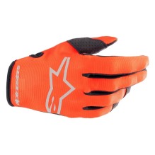 Alpinestars Junior Radar Handskar Hot Orange/Svart