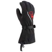 Klim Klimate Gauntlet Glove Black - Fiery Red