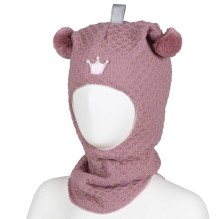 Kivat Hood, crown label, wo, dusty rose