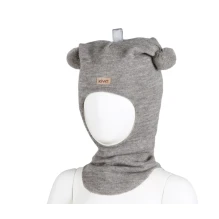 Hood, KIVAT label, wo, beige, undyed