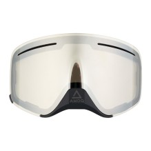 AMOQ Vision Vent+ Dubbellins Magnetic (WITH NOSEGUARD) - Silver Mirror