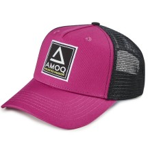AMOQ Trucker Keps Vinröd One Size
