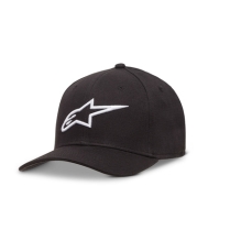 Alpinestars keps Ageless Curve, svart/vit
