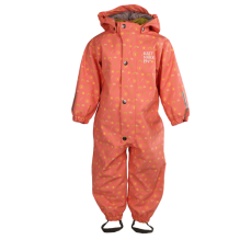 Kattnakken BabyregndressDugg - Stokkrose