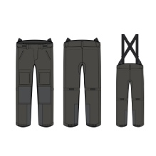 L3 Shell pant Men Dark Gray