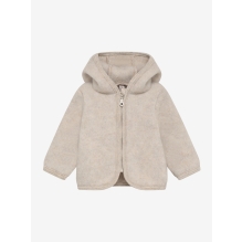 Huttelihut Jacket Ears Wool Fleece - Camel Melange