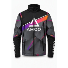 AMOQ Apex V2 Racing Jacka YOUTH Svart/Grå/Violet