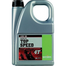 MOTOREX TOP SPEED 4T SAE 15W/50 4-LITER