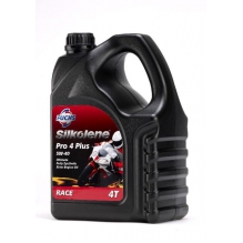 Silkolene Pro 4 PLUS 5W/40  4 ltr. full syntetisk ester basert 4-takt olje