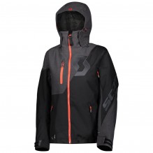 Scott Move Dryo Damejakke, Grå/Sort